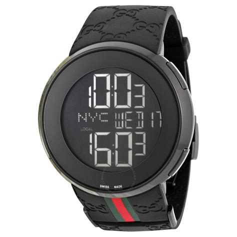 gucci digital watch